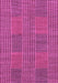 Machine Washable Abstract Purple Modern Area Rugs, wshabs1451pur