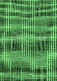 Abstract Emerald Green Modern Rug, abs1451emgrn