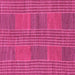 Square Machine Washable Abstract Pink Modern Rug, wshabs1451pnk