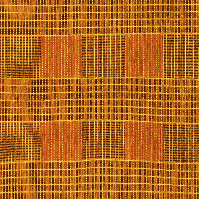 Square Abstract Yellow Modern Rug, abs1451yw