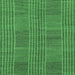 Square Abstract Emerald Green Modern Rug, abs1451emgrn