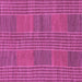 Square Machine Washable Abstract Purple Modern Area Rugs, wshabs1451pur