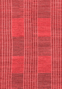 Abstract Red Modern Rug, abs1451red