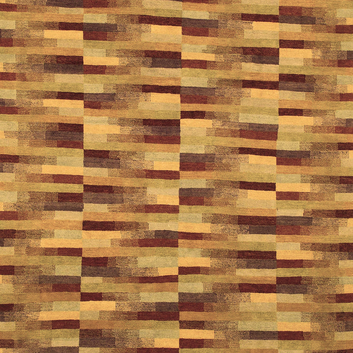 Abstract Brown Modern Rug, abs1452brn