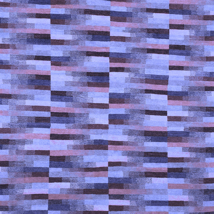 Machine Washable Abstract Blue Modern Rug, wshabs1452blu