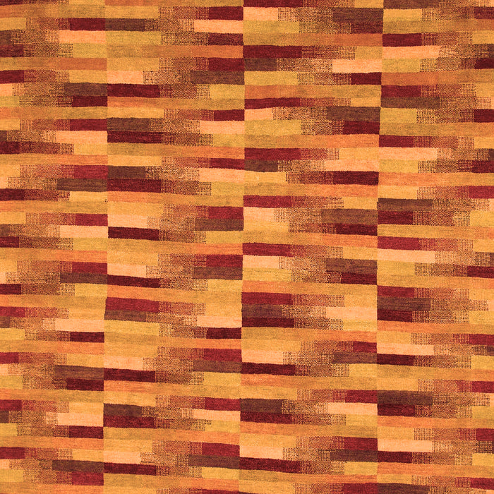 Abstract Orange Modern Rug, abs1452org