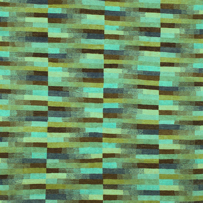 Abstract Turquoise Modern Rug, abs1452turq