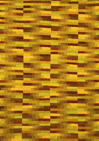 Abstract Yellow Modern Rug, abs1452yw