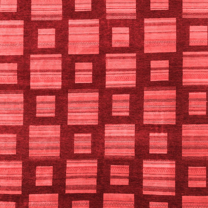 Abstract Red Modern Area Rugs