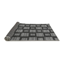 Sideview of Abstract Gray Modern Rug, abs1453gry