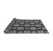 Sideview of Abstract Gray Modern Rug, abs1453gry