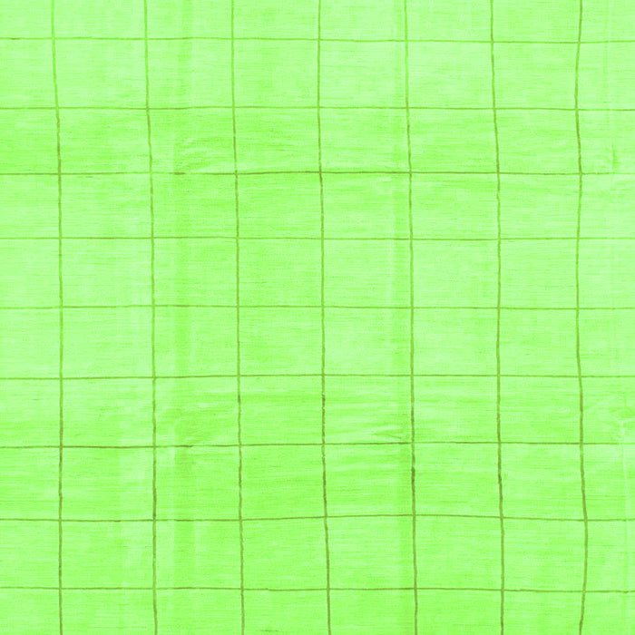 Square Solid Green Modern Rug, abs1454grn