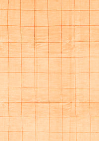 Solid Orange Modern Rug, abs1454org