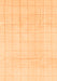 Solid Orange Modern Rug, abs1454org