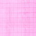 Square Solid Pink Modern Rug, abs1454pnk