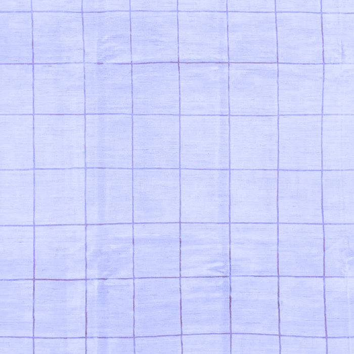 Machine Washable Solid Blue Modern Rug, wshabs1454blu