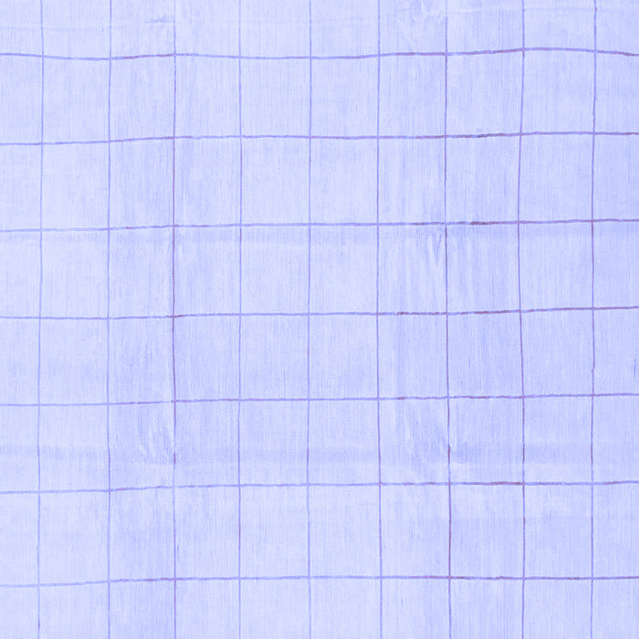 Square Machine Washable Solid Blue Modern Rug, wshabs1454blu