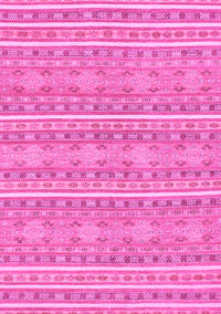 Abstract Pink Modern Rug, abs1455pnk