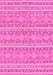 Abstract Pink Modern Rug, abs1455pnk