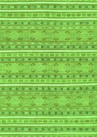 Abstract Green Modern Rug, abs1455grn