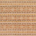 Square Abstract Orange Modern Rug, abs1455