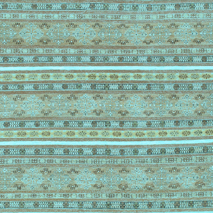 Machine Washable Abstract Light Blue Modern Rug, wshabs1455lblu