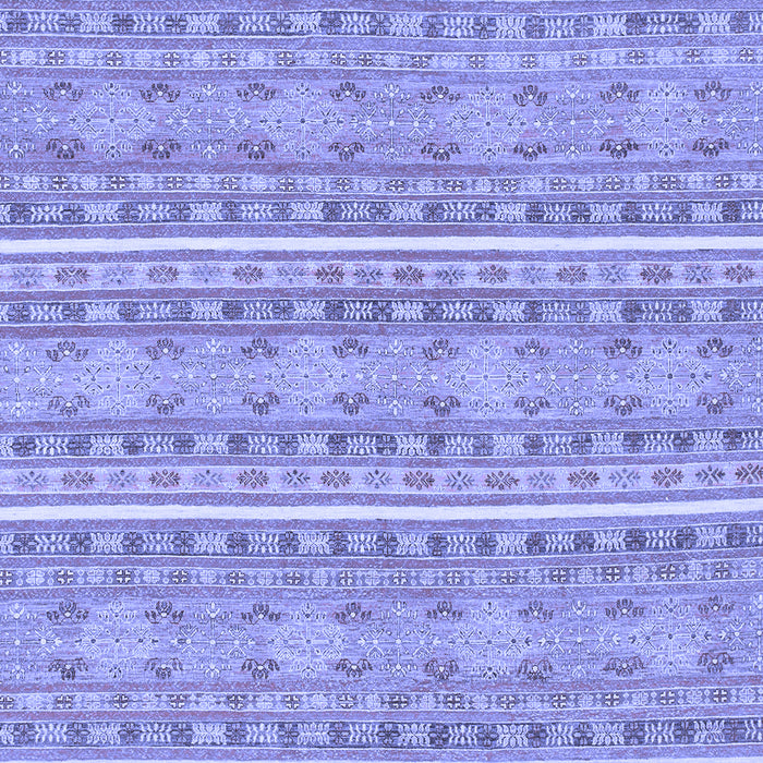 Abstract Blue Modern Rug, abs1455blu