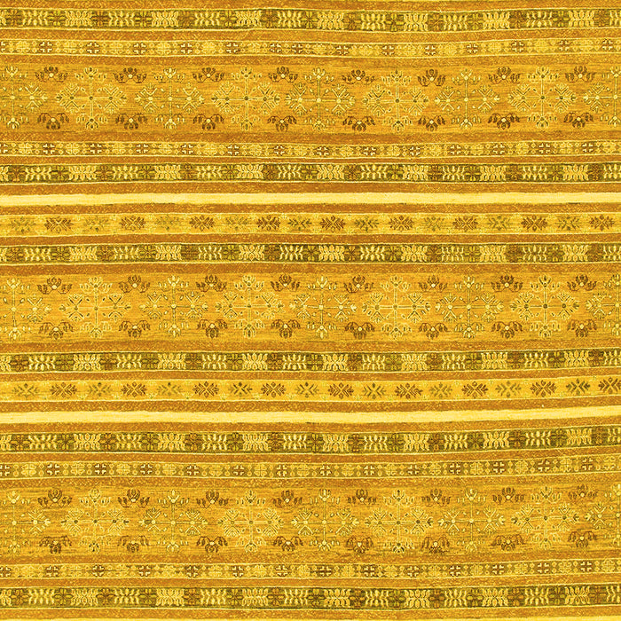 Abstract Yellow Modern Rug, abs1455yw
