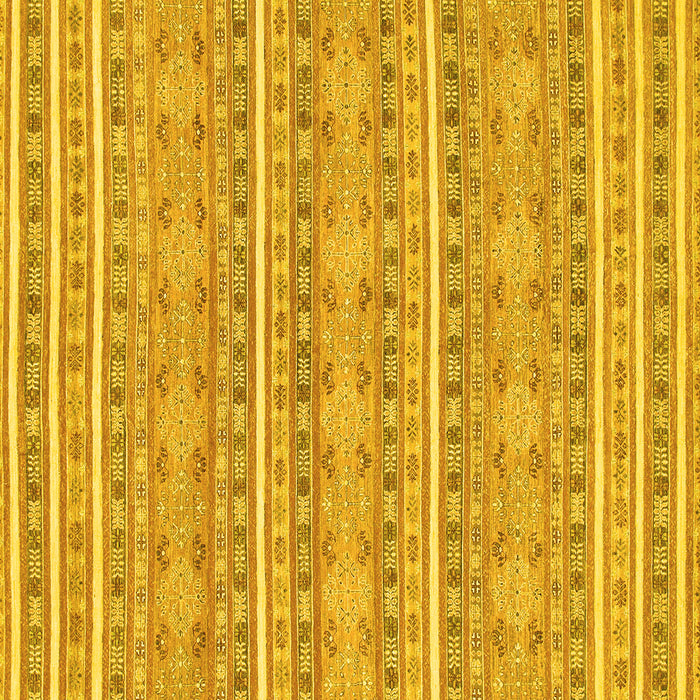 Square Machine Washable Abstract Yellow Modern Rug, wshabs1455yw