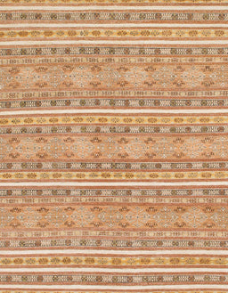 Abstract Orange Modern Rug, abs1455