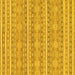 Square Abstract Yellow Modern Rug, abs1455yw