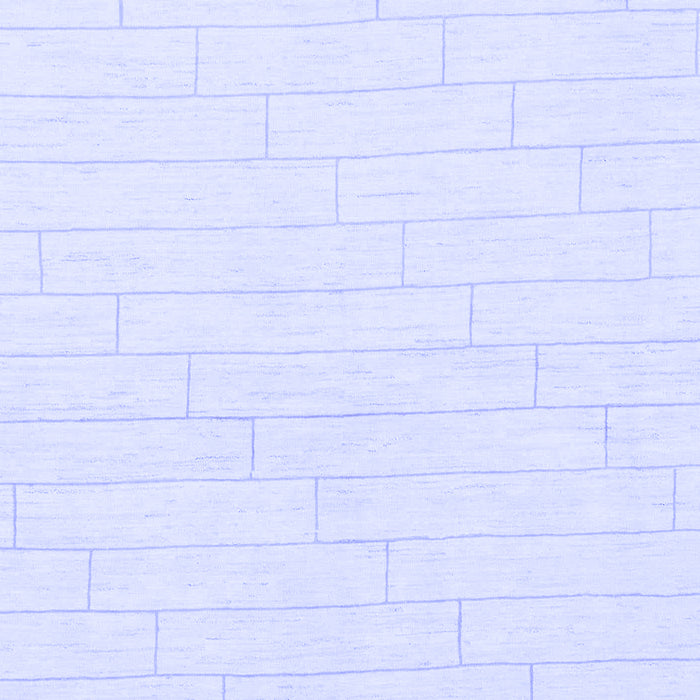 Solid Blue Modern Rug, abs1456blu