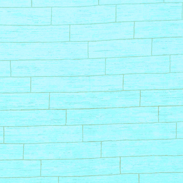 Machine Washable Solid Light Blue Modern Rug, wshabs1456lblu