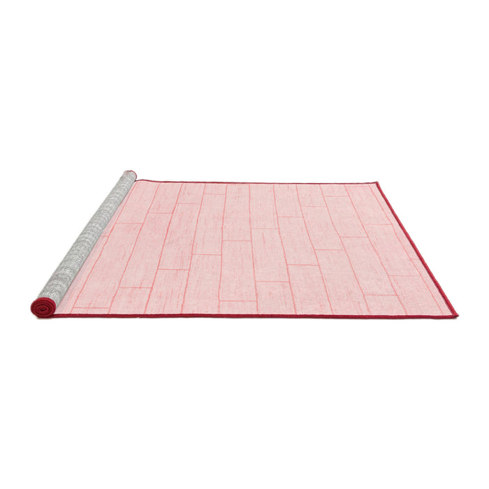 Modern Red Washable Rugs