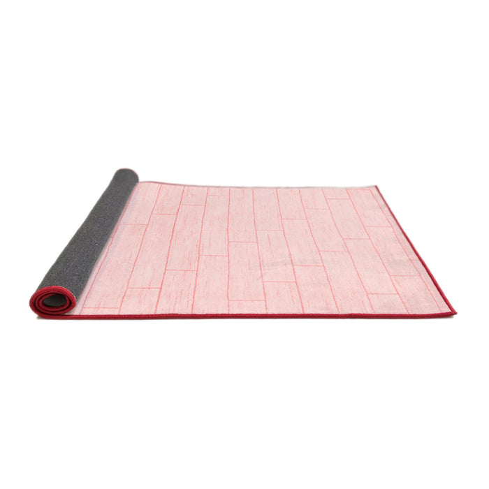 Solid Red Modern Area Rugs