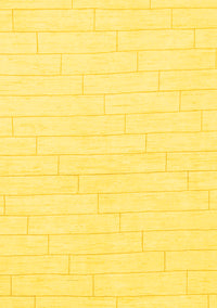 Solid Yellow Modern Rug, abs1456yw