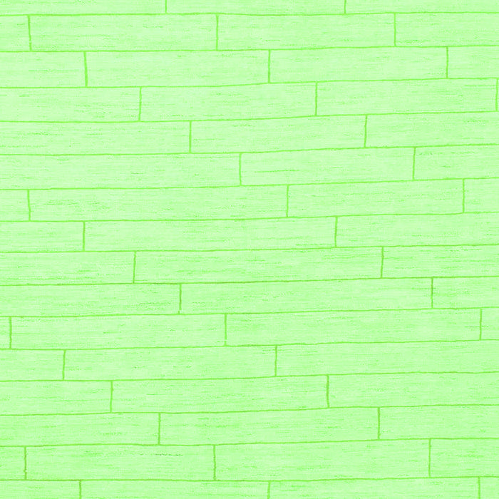 Square Solid Green Modern Rug, abs1456grn