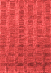 Abstract Red Modern Rug, abs1457red