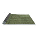 Sideview of Abstract Light Blue Modern Rug, abs1457lblu