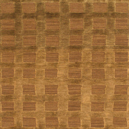 Square Abstract Neon Orange Modern Rug, abs1457