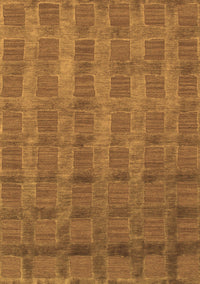 Abstract Brown Modern Rug, abs1457brn