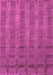 Machine Washable Abstract Purple Modern Area Rugs, wshabs1457pur