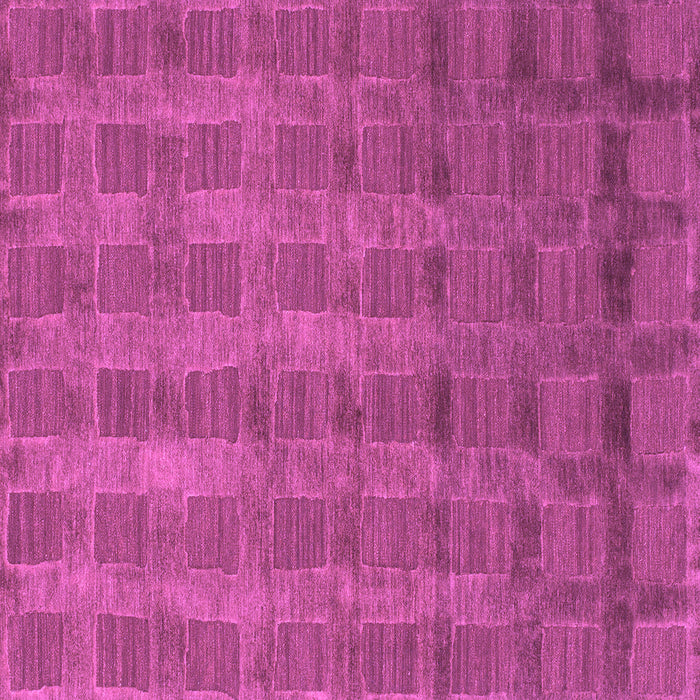 Square Machine Washable Abstract Purple Modern Area Rugs, wshabs1457pur