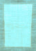 Machine Washable Solid Light Blue Modern Rug, wshabs1458lblu