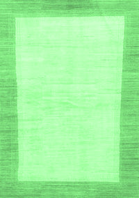 Solid Emerald Green Modern Rug, abs1458emgrn