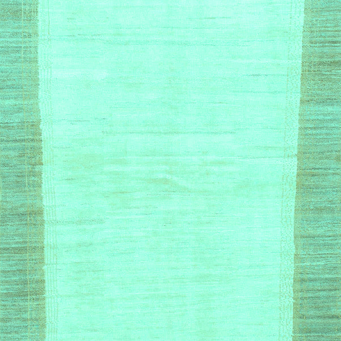 Solid Turquoise Modern Rug, abs1458turq