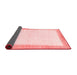 Solid Red Modern Area Rugs