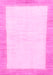 Solid Pink Modern Rug, abs1458pnk