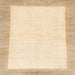 Square Abstract Golden Blonde Gold Solid Rug, abs1458