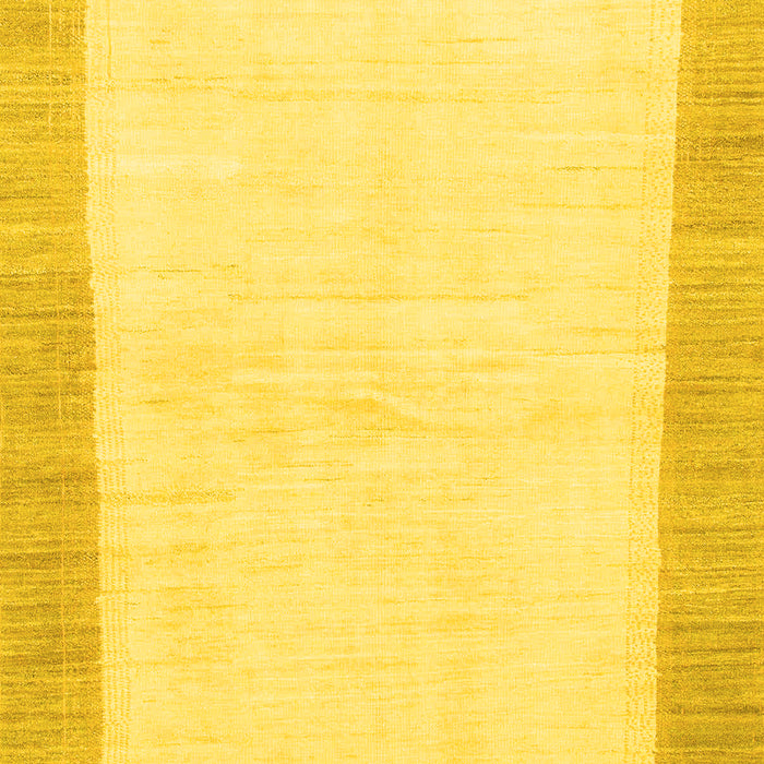 Solid Yellow Modern Rug, abs1458yw